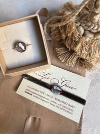 Anello cammeo tondo