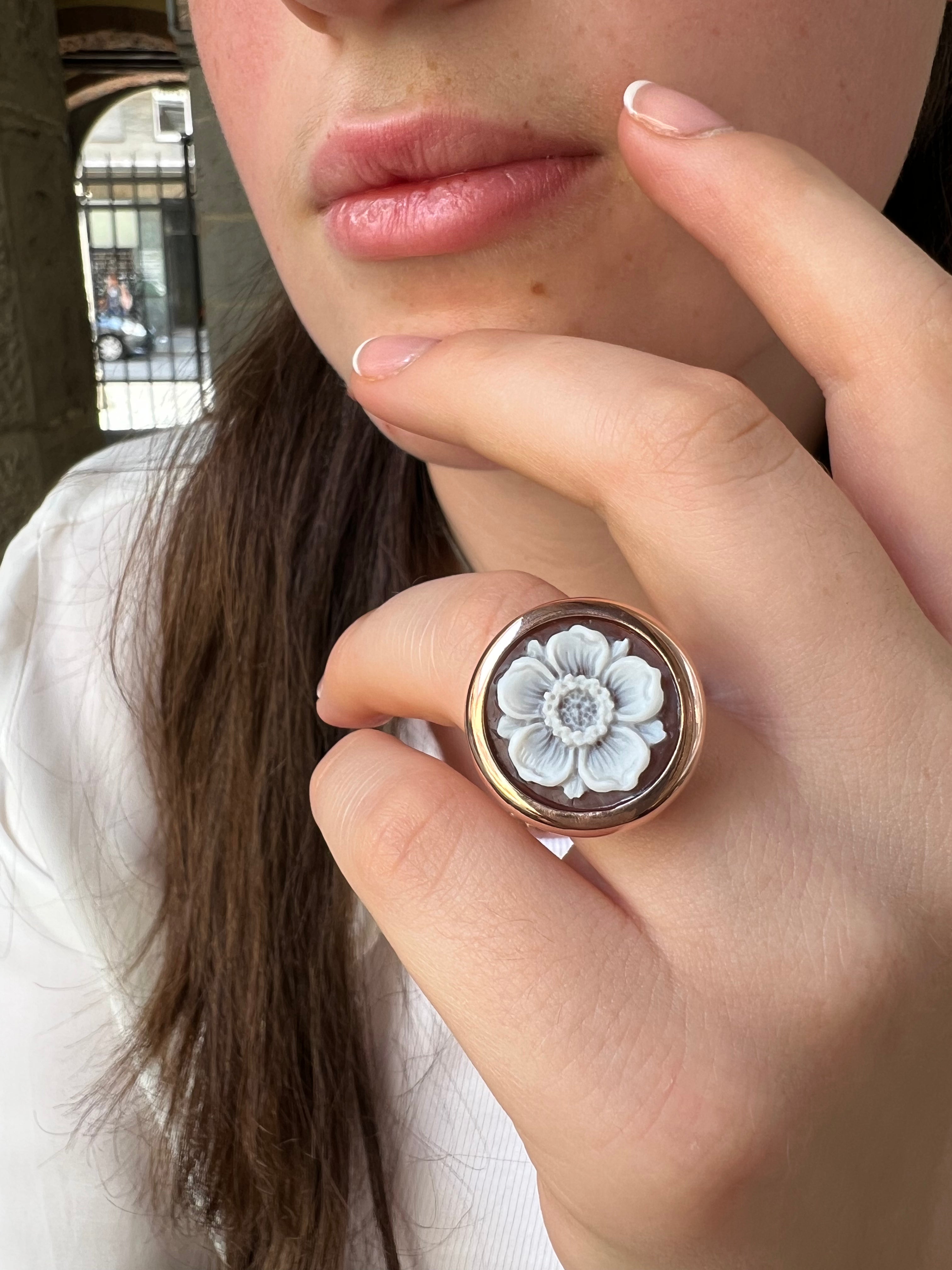 Anello - Fiore di ciliegio