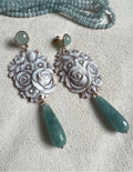Flower earrings
